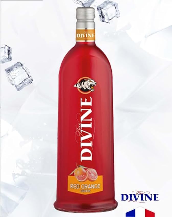 Pure Divine - Liqueur aromatisée à l´Orange Sanguine à base de Vodka des Vosges du Nord - 18% vol. (1 x 0,70 l) m1oiVsbO