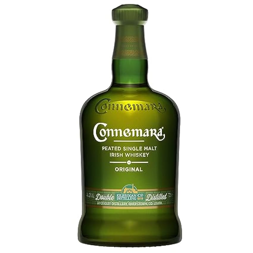 Connemara Original Peated Single Malt Whiskey avec étui, Whisky Irlandais 40% - 70cl N20YGcwS