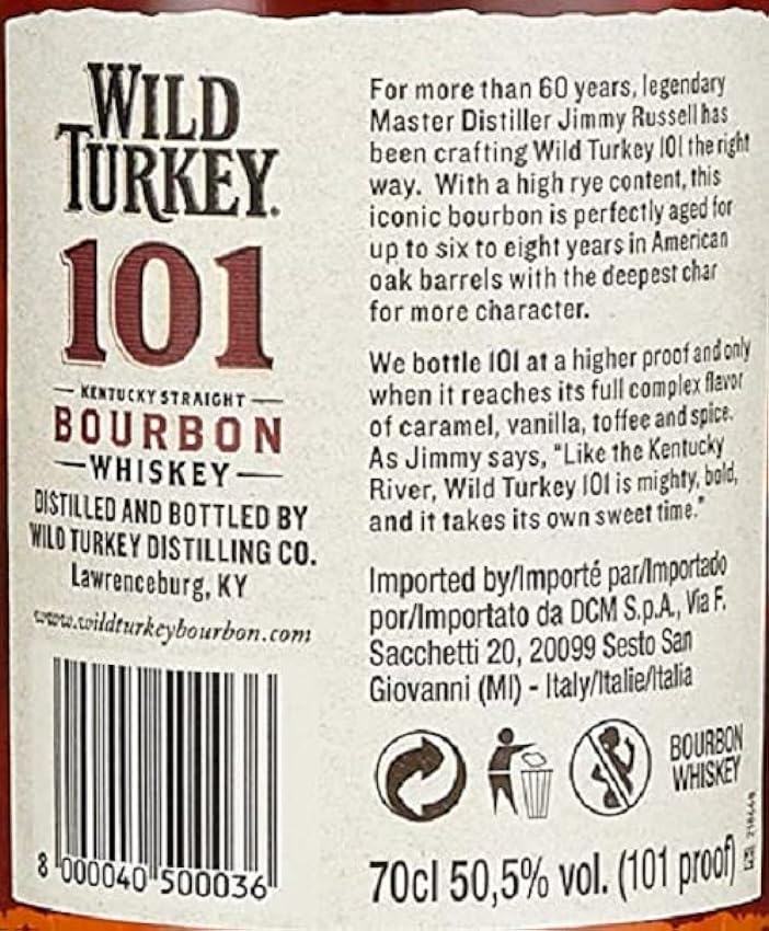 Wild Turkey 101 Bourbon Whiskey 0.7 L nmrG2KpR